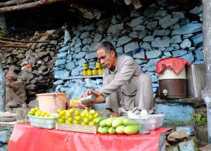 Juice Seller in the Himalayan State of Uttarakhand