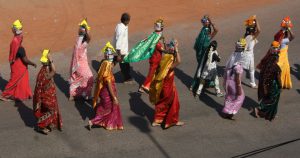A Hindu Festival Procession
